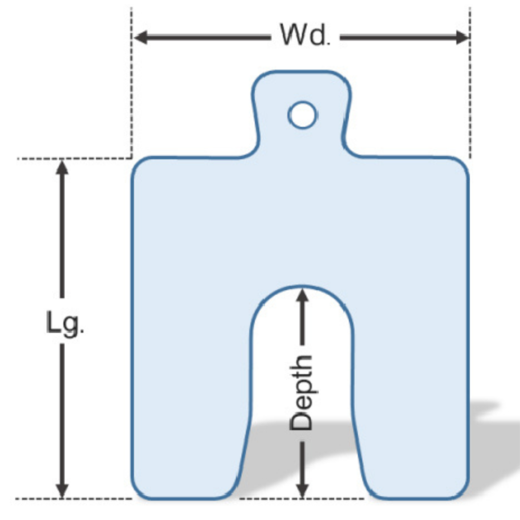 CGLTD Slotted Shim size image